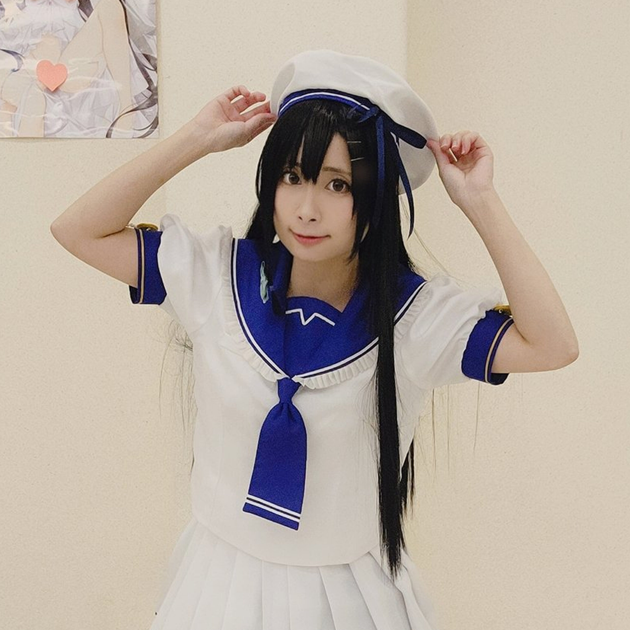 コスプレフォトご紹介【いもおか 三姉妹 ベレー帽 セーラー服上下 風 コスプレ衣装】 | 造形ジャパン by excmc