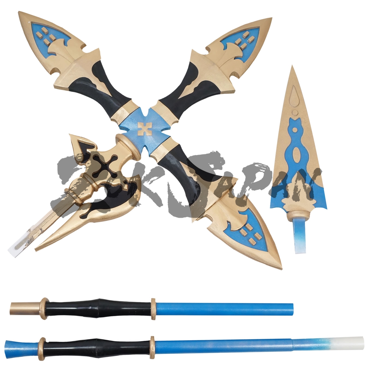 グランブルーファンタジー ゼタ 闇属性ver 武器 風 コスプレ用アイテム 造形ジャパン By Excmc グランブルーファンタジー ゼタ 闇属性ver 武器 風 コスプレ用アイテム 造形ジャパン By Excmc