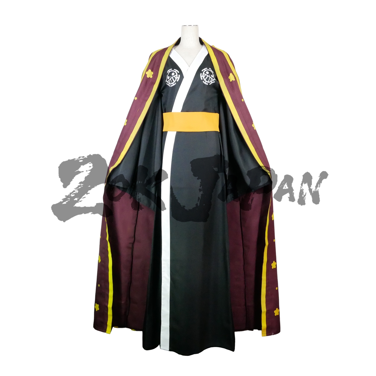 ワンピース Onepiece トラファルガーロー ワノ国着物 風 コスプレ衣装 造形ジャパン By Excmc ワンピース Onepiece トラファルガーロー ワノ国着物 風 コスプレ衣装 造形ジャパン By Excmc
